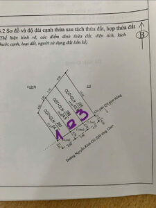 Thông Tin Từng Lô 🔹 Lô 1 – Giá 5,5 tỷ Rộng 5m, nở hậu 5,7m Dài 14m (thực tế 17m) Full thổ cư 🔹 Lô 2 – Giá 6,2 tỷ Rộng 5m, nở hậu 5,19m Dài 16m (thực tế 19m) Full thổ cư 🔹 Lô 3 – Giá 6,5 tỷ Rộng 4,73m, nở hậu 5,56m Dài 17,4m (thực tế 19,6m) Full thổ cư