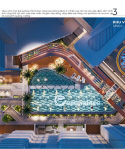 Căn hộ 3pn view hồ bơi tại Eco Palace