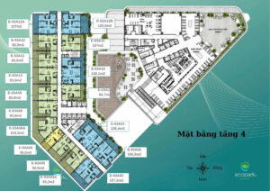 Căn hộ 3pn view hồ bơi tại Eco Palace